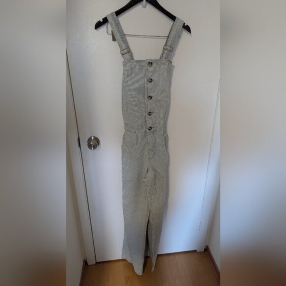 Womens Striped Overalls - Size 38 - Picture 2 of 6